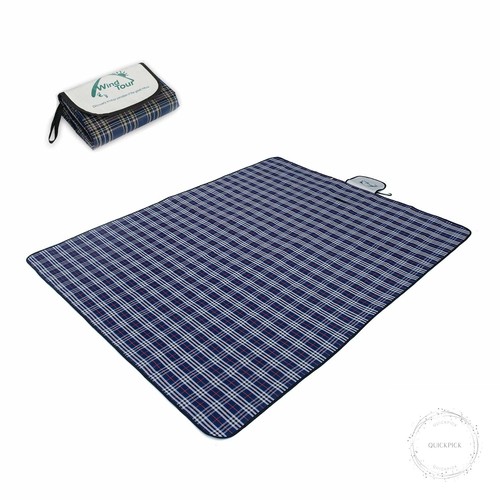 Waterproof picnic blanket with - waterproof,