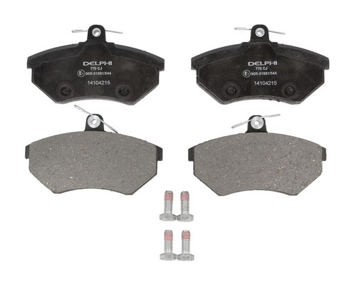 Brake pads set - , right