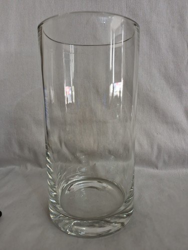 Glass cylinder vase - glass,