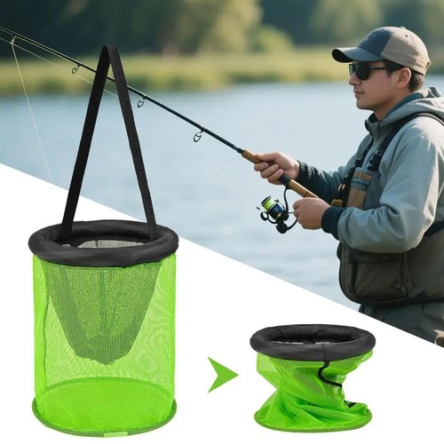Bait container round floating - container,