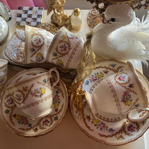 Staffordshire floral vintage - staffordshire,
