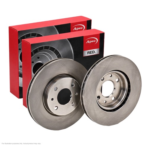 Apec front brake discs - 2x, for