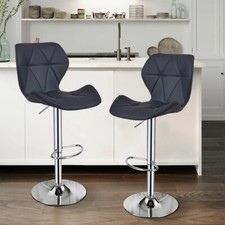 2 x Bar Stools Kitchen Swivel