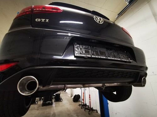 Golf gti duplex muffler - duplex,