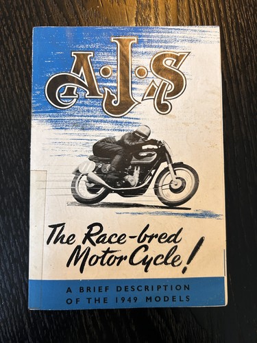 Original 1949 ajs motorcycle - 1949,