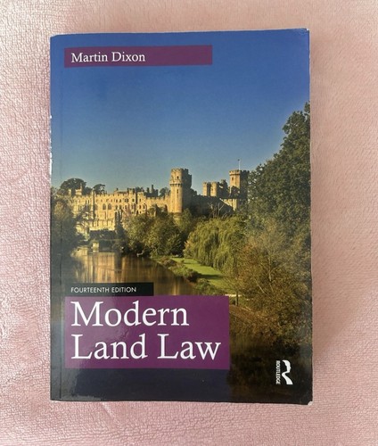 Modern land law martin - land, by