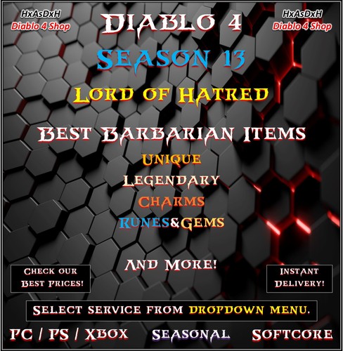 Diablo season 13 best - 4✨season, 13✨best