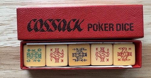 Vintage 1960 cossack poker - cossack,