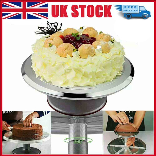 Cake turntable aluminum - 12'',