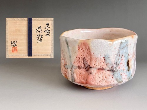 Japanese shino chawan tea - japanese,