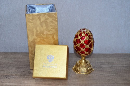 Traditions faberge egg - of, red