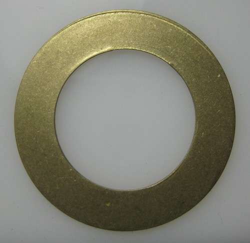 Large brass washer