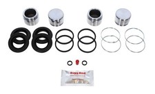 for SUBARU IMPREZA & LEGACY FRONT 4 pot Brake Caliper Piston Rebuild Repair Kit