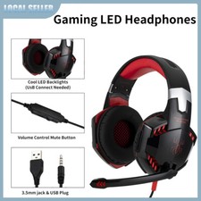 LED Gaming Headphone + Mic