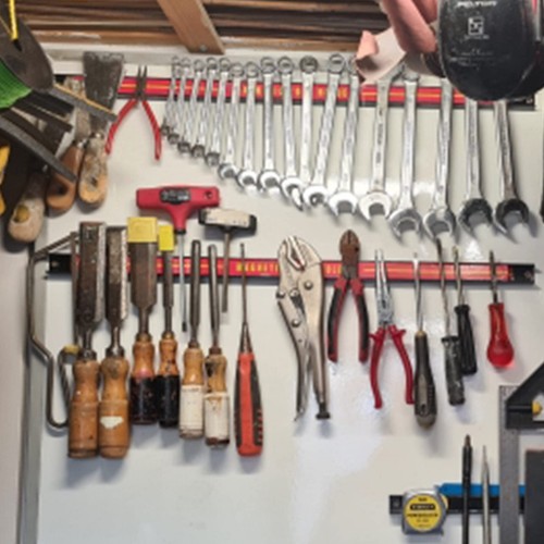 Storage wall holder strips - storage,