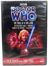 Doctor Who: Trial of a Time Lord 4 DVD Set NEW 144, 145, 146, 147 + Extras