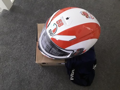 Marco simoncelli replica crash - simoncelli,