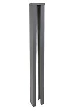 Intermediate Concrete Fence Post Extension Graphite Grey 6 feet Free Delivery