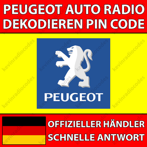 Peugeot radio decoding - ✅peugeot,