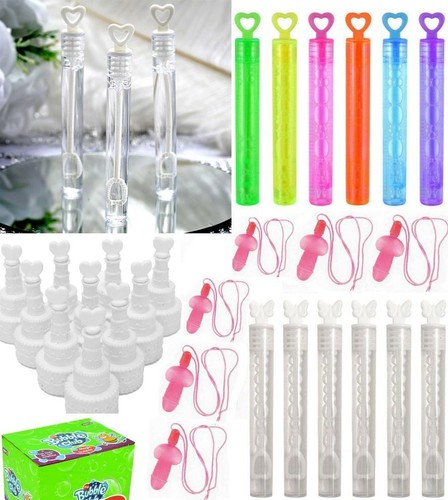 Wedding heart wand bubbles - wedding,