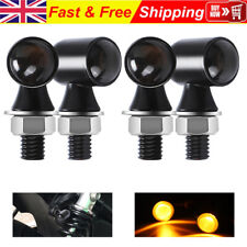 4x Motorcycle LED Turn Signal Lights Bullet Indicators Blinker Lamp Motorbike M8
