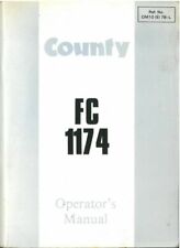 County Tractor FC1174 Operators Manual