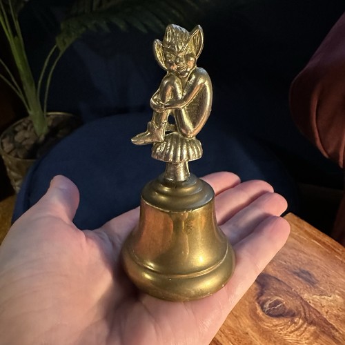 Vintage pixie bell brass - pixie,