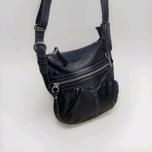 Vintage fossil black leather - fossil,
