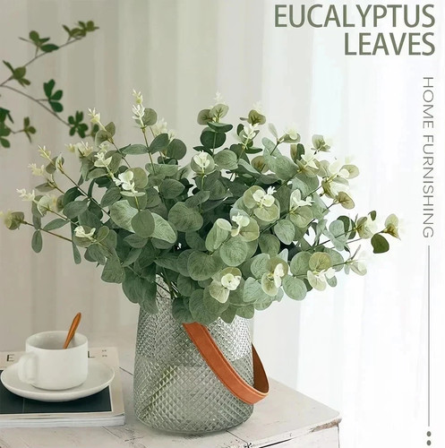 10pc artificial eucalyptus - artificial,