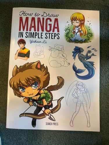 How draw manga simple - manga, in
