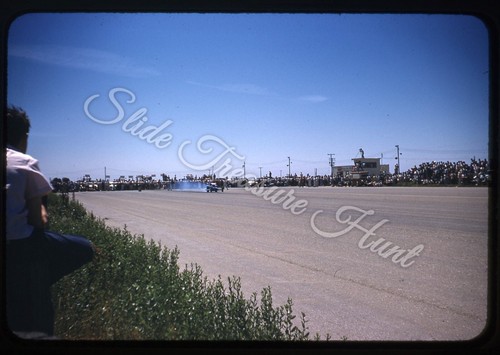 Drag strip racing - strip, car
