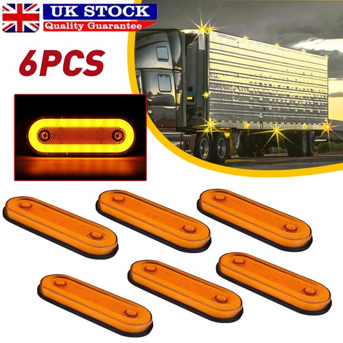 Led lights side marker orange - side,