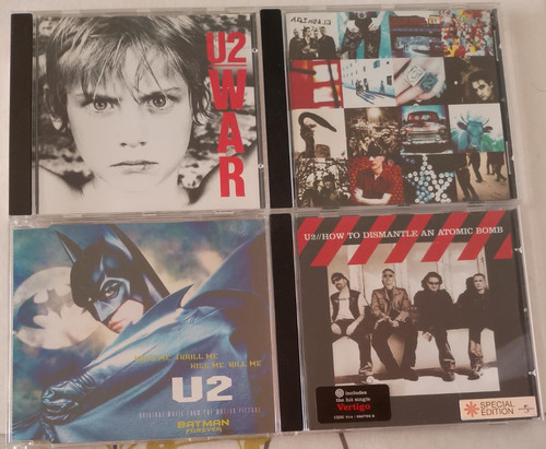 4xcd bundle war achtung - u2,