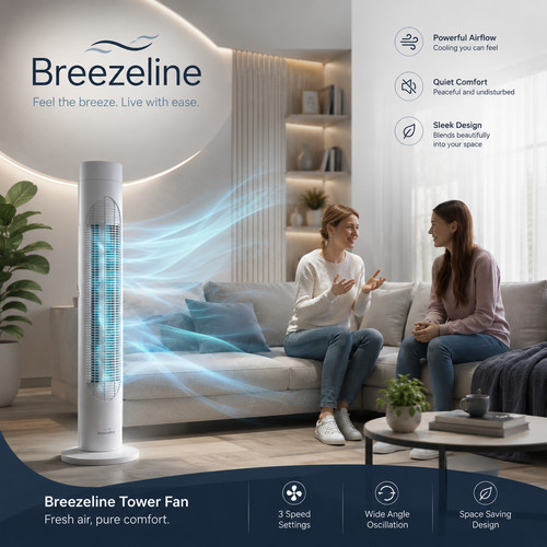 Tower fan inch - inch, air