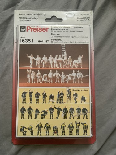 Preiser 16351 firemen - 16351,