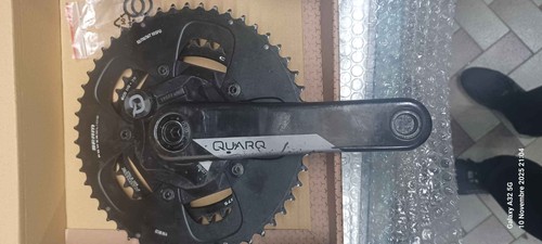 Quarq power meter - meter, crowns