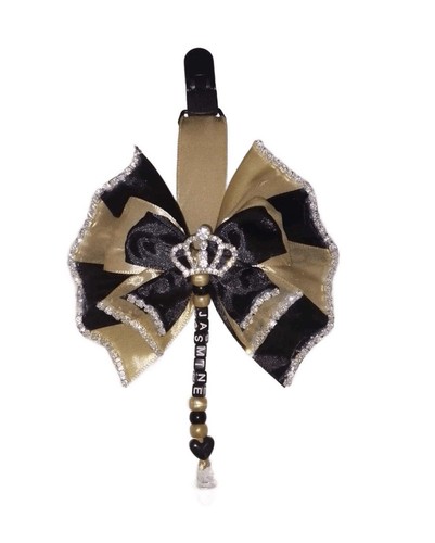 Black and gold personalised - and,