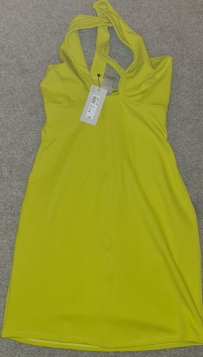 Lime green sorbet rave dress - lime,