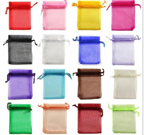 100 organza bags gift - organza,