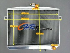 Aluminum Radiator For 1959-1973 Volvo Amazon Combi P1800 S/E/ES B18 B20 GT MT