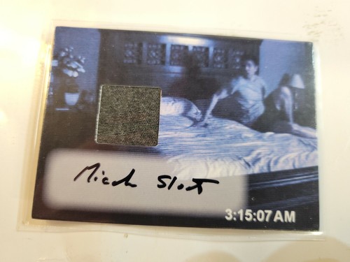 Paranormal activity autograph - paranormal,