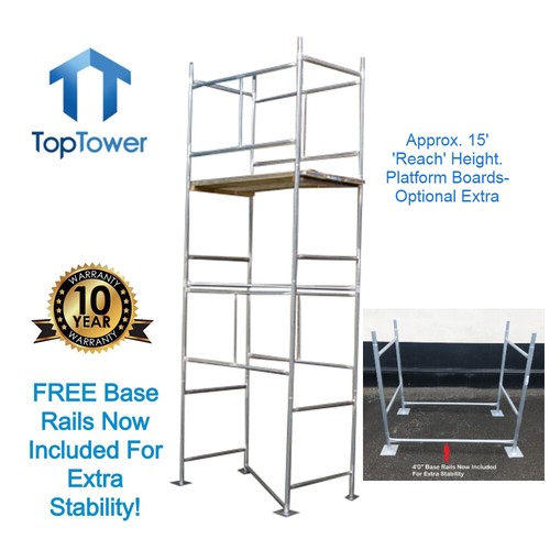 Scaffold tower 65m 4x2ft 6in - tower, 4.65m