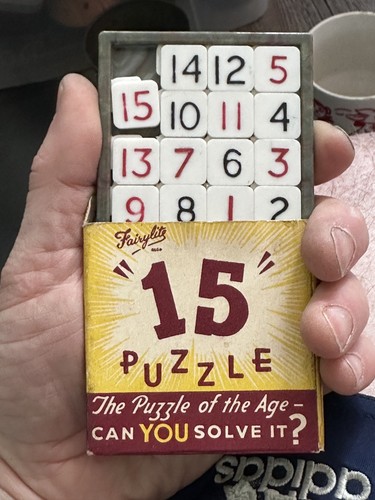 Vintage fairylite word puzzle - word,
