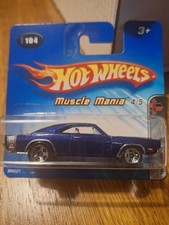 2005 Hot  Wheels Muscle Mania  1969 Dodge Charger 104 4/5