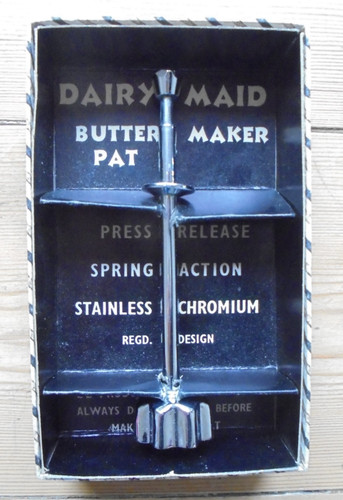 Vintage dairy maid butter - vintage,