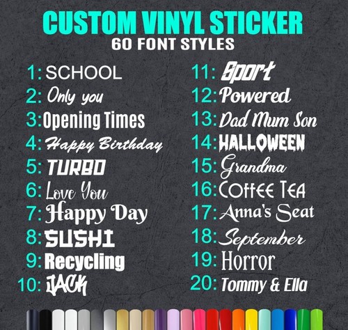Custom sticker vinyl - sticker,