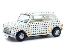 TINY CITY TOYS  1/50 DIECAST MINI COOPER DAMIEN HIRST COLOUR DOT/SPOTS ART CAR