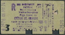 Railway ticket Wolverhampton