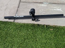 Maver Seat Box Accessory Bracket Square With Extra Arm Attached 24" Long Vgc
