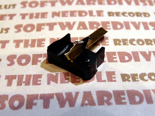 Elliptical diamond stylus for - diamond,